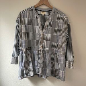 Maeve by Anthropologie 3/4 Sleeve Blouse